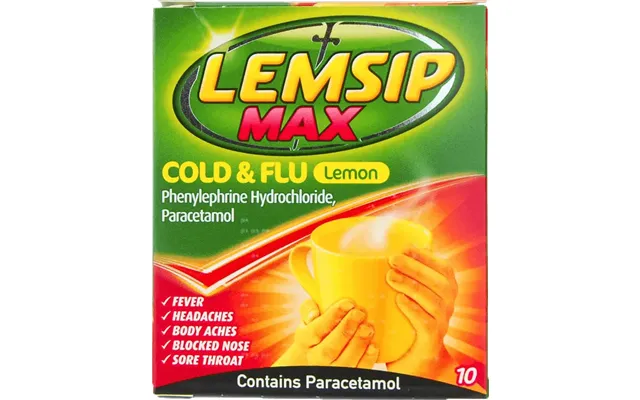 Lemsip Max Cold & Flu Lemon Sachets