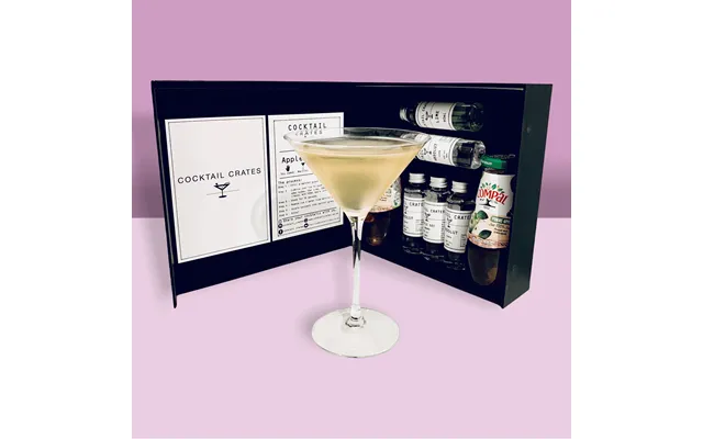 Apple Martini Cocktail Gift Box Vodka Gift Set