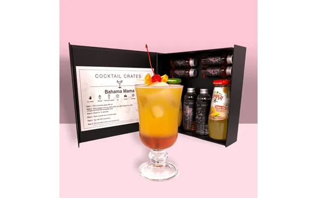 Bahama Mama Cocktail Gift Box Rum Gift Set
