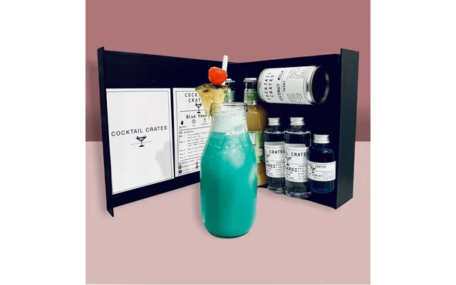 Blue Hawaii Cocktail Gift Box Rum Gift Set