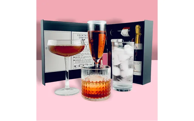 Intenso 5 Cocktail Gift Box - Sunset Negroni, Negroni Fizz, Portuguese Fizz, Eastside G&t