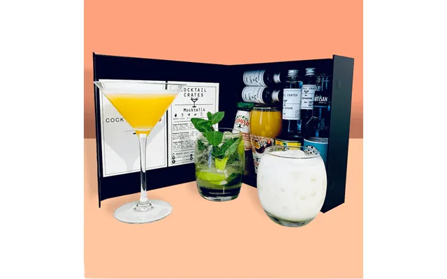 Mocktail Gift Set - Virgin Piña Colada, Passion Fruit Cooler, Virgin Mojito