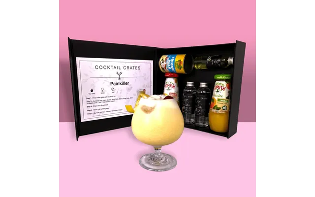 Painkiller Cocktail Gift Box Rum Gift Set