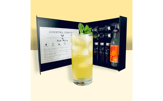 Rum Mule Cocktail Gift Box Rum Gift Set