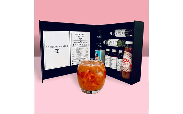 Strawberry Mojito Cocktail Gift Box Rum Gift Set