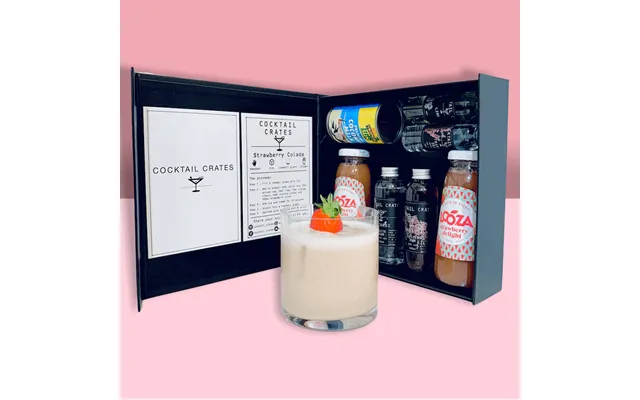 Strawberry Pina Colada Cocktail Gift Set Rum Gift Set