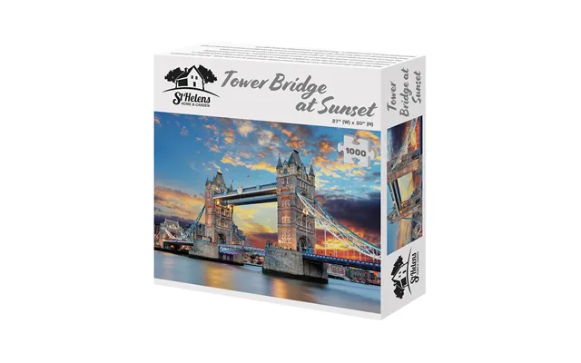 1000 Piece Jigsaw Puzzle Tower Bridge At Sunset product image