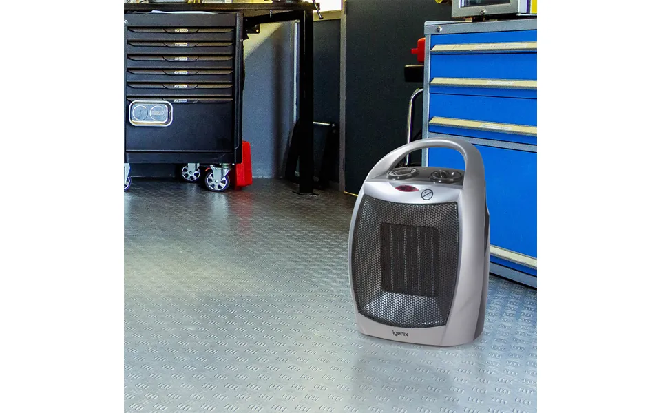 1.8kw Ptc Ceramic Fan Heater Silver