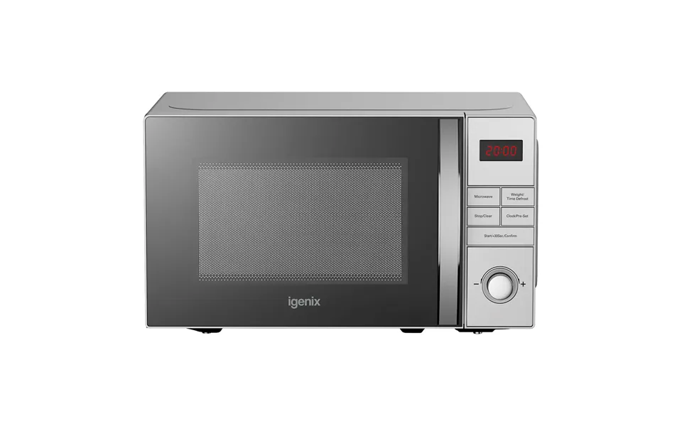 20 Litre 800w Digital Microwave Stainless Steel