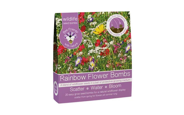20 Rainbow Seed Bombs product image