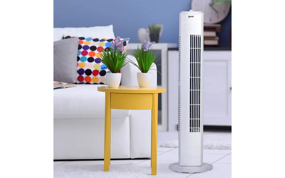 29 Inch Tower Fan White