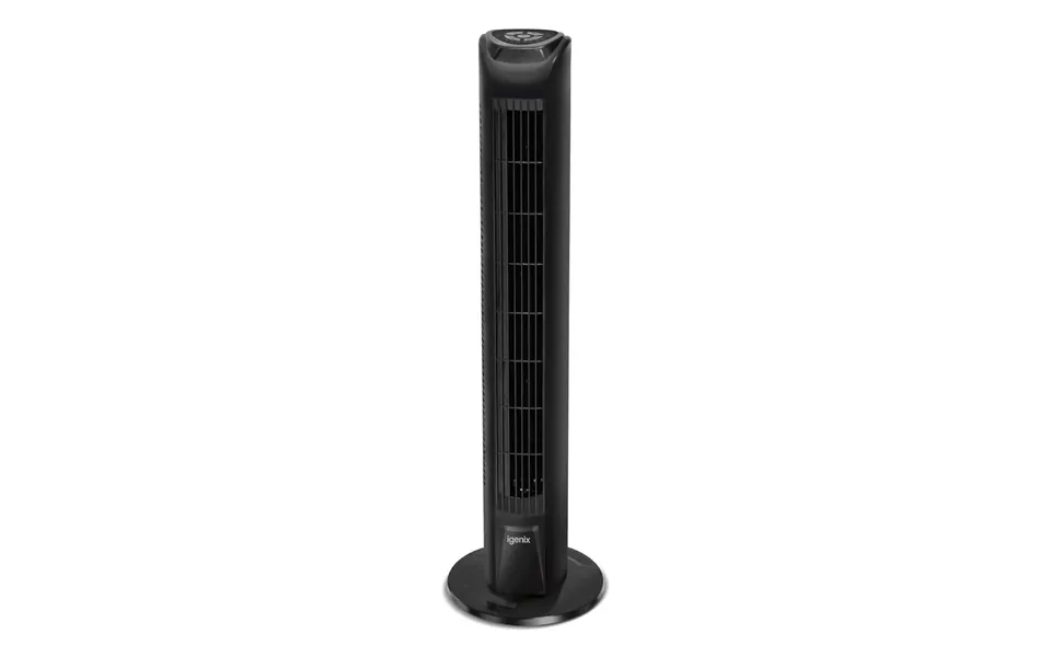29 Inch Tower Fan With 7.5h Timer Black