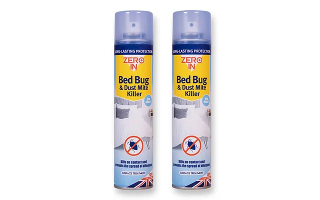 2pk Bed Bug & Dust Mite Killer 300ml Aerosol product image
