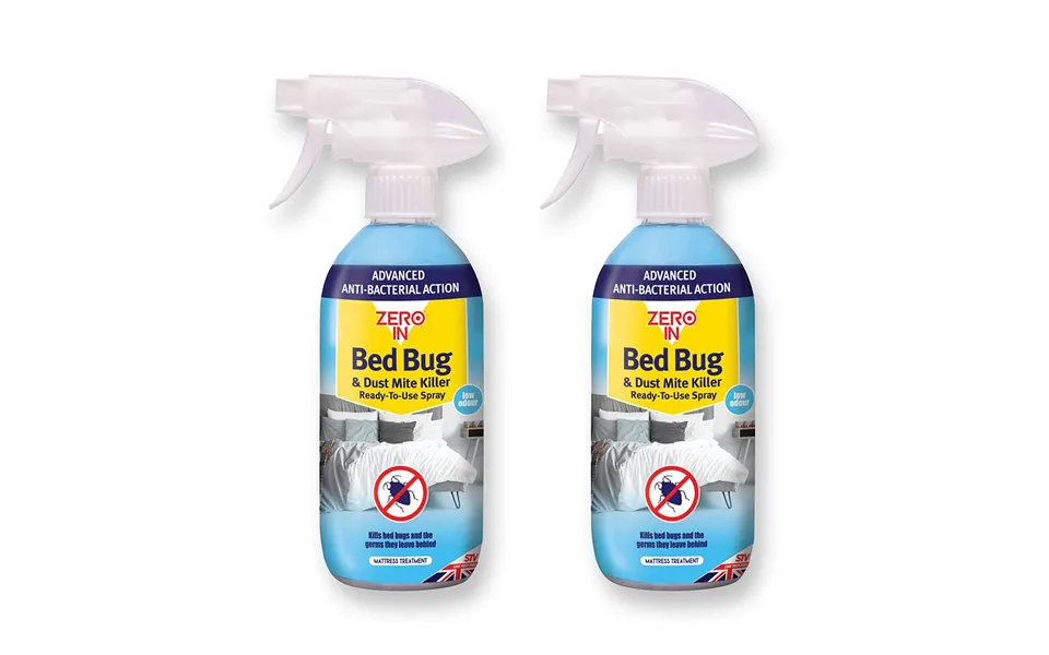 2pk Bed Bug & Dust Mite Killer 500ml Rtu
