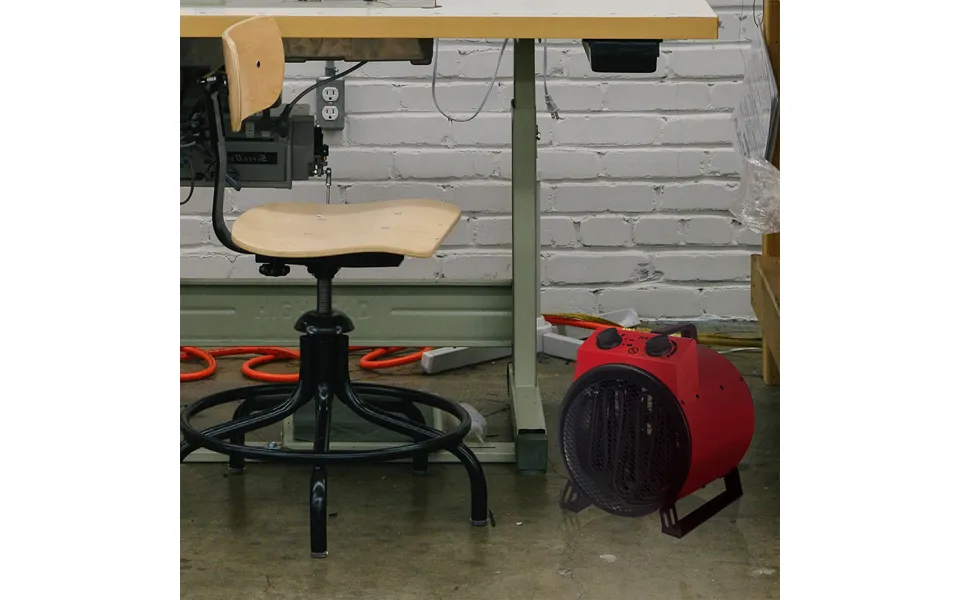 3kw Industrial Drum Heater Red
