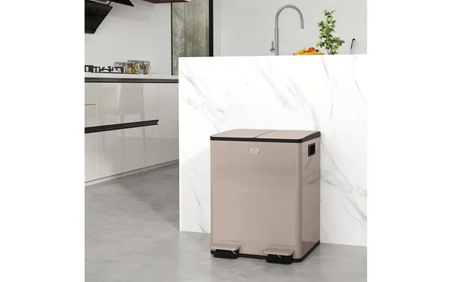 40l Dual Compartment Gold Bin product image
