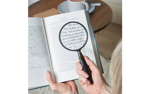 5x 10x Glass Handheld Magnifier