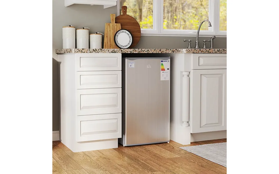 91l Lockable Under-counter Fridge Grey