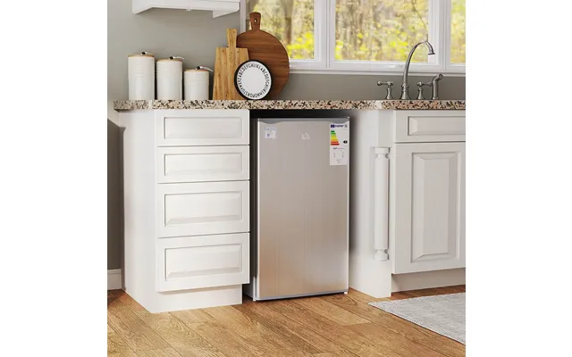 91l Lockable Under-counter Fridge Grey product image