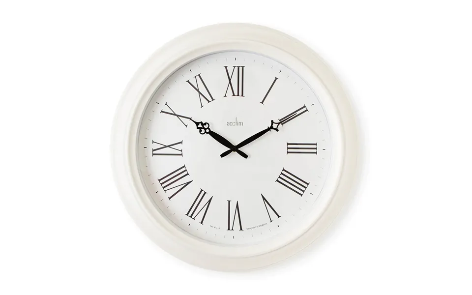 Acctim Cheltenham 50cm Wall Clock Buttermilk