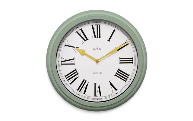 Acctim Turin Wall Clock Green 35cm