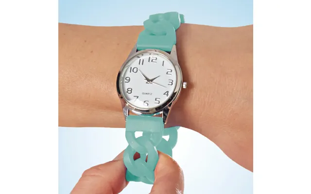 Aqua Silicone Stretch Watch product image