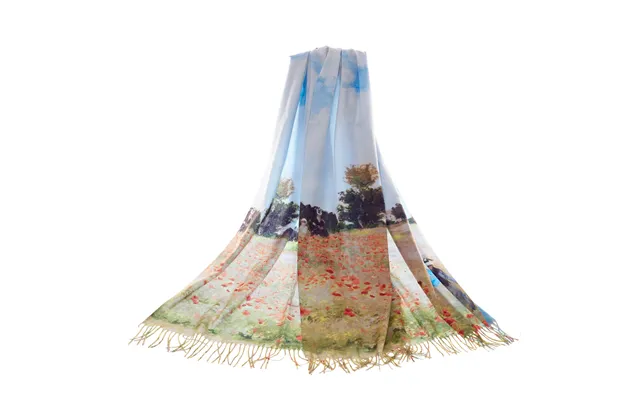 Art Pashmina Monet Poppy Field product image