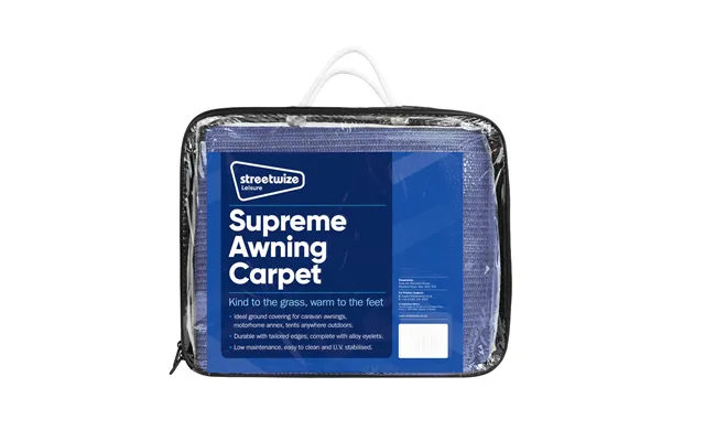 Awning Carpet Blue Grey 2.5m X 3.5m
