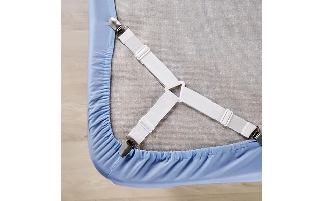 Bed Sheets Clips Set Of 8 2.5cmx13cm - Keep Bedsheets Smooth & Secure product image