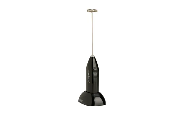 Black Aerolatte Milk Frother With Stand