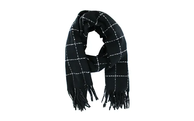 Black Square Pattern Scarf product image