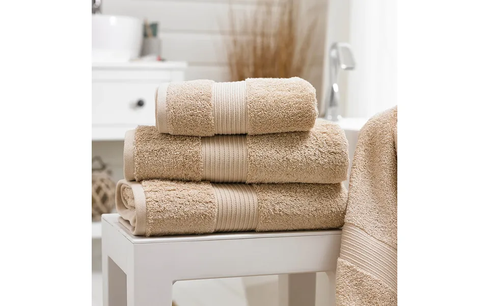 Bliss Pima Cotton Hand Towel Biscuit