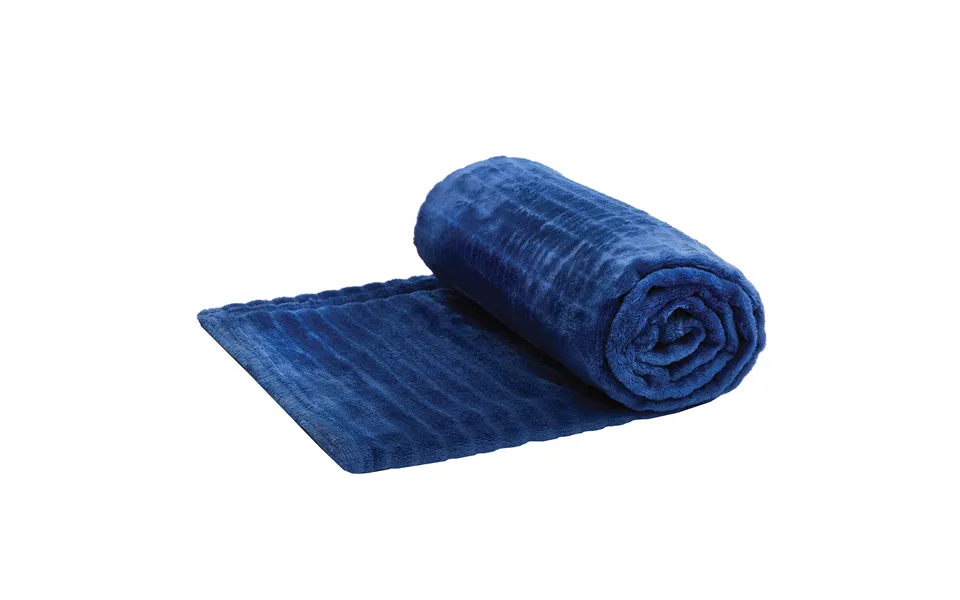 Blue Fleece Blanket 127x152cm Bogof