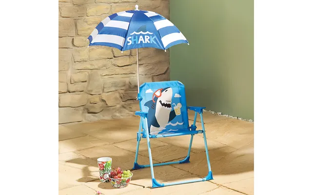 Blue Garden Chair With Umbrella product image