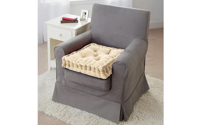 Booster Cushion For Armchair Cream L50cm X W50cm X H10cm