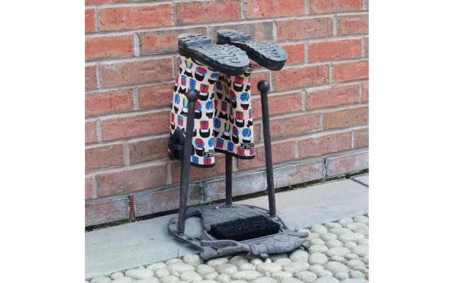 Boot Stand With Brush