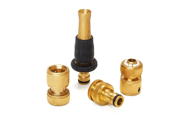Brass Hose Connectors Set Of 4