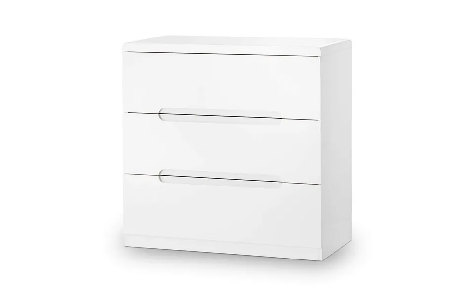 Brooklyn 3 Drawer Chest White