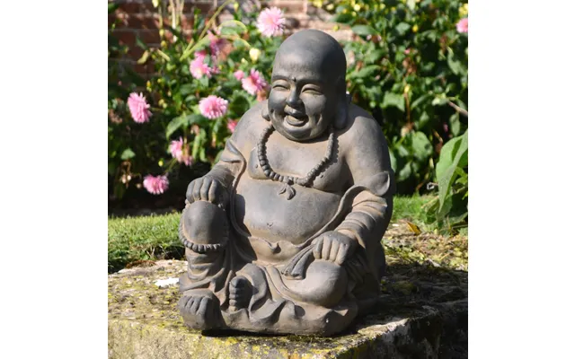 Buddhist Monk Sitting 43cm Rust Effect product image