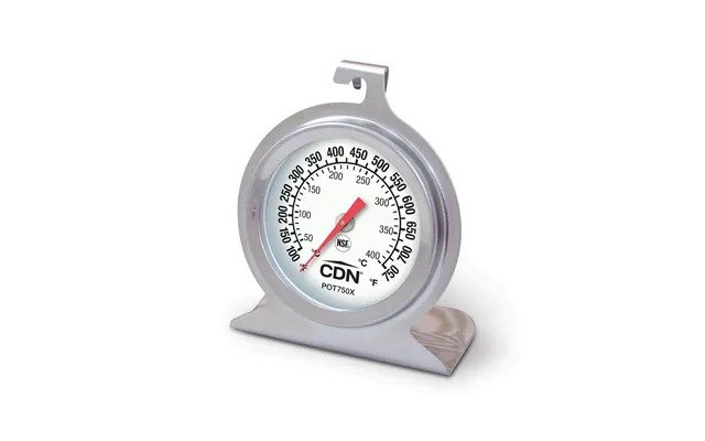 Cdn Pro Accurate High Heat Oven Thermometer Nsf Standing