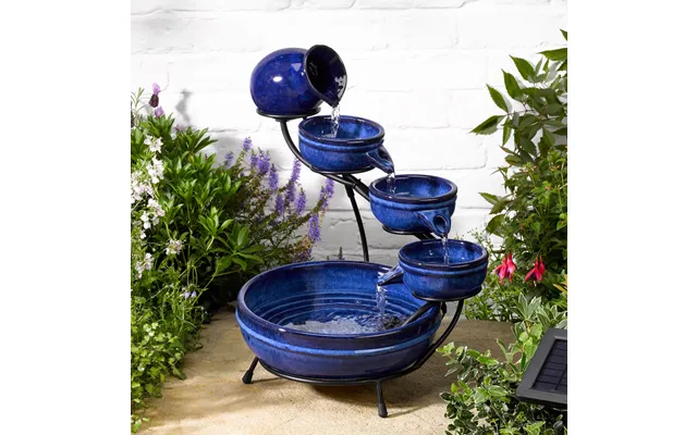 Ceramic Neptune Cascade Water Feature