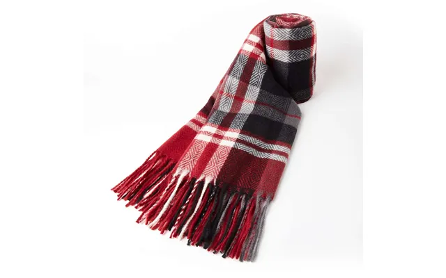 Check Scarf Red L180 Xw70cm product image