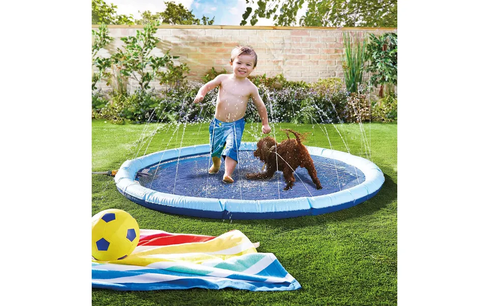 Childrens Paddling Pool & Sprinkler Dia.170cm