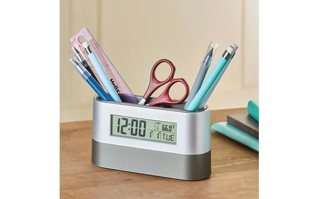 Clock Pen Holder