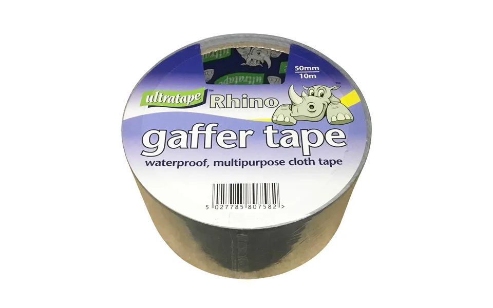Cloth Gaffa Tape 50mm Silver 10m Twin Pack