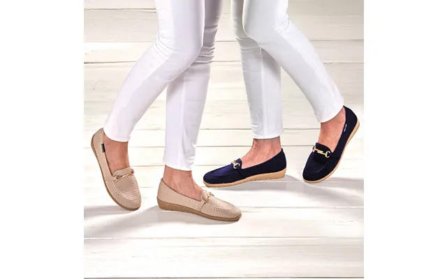 Comfort Loafer Sand Navy Bogof Uk Size 7