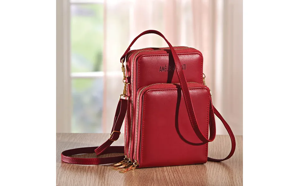 Compact Cross-body Bag Red