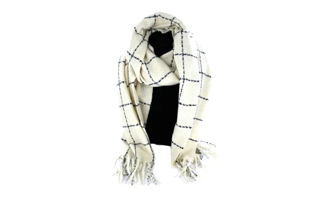Cream Square Pattern Scarf product image