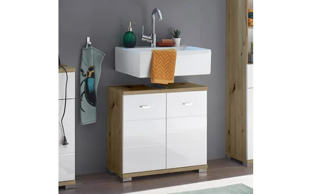Crewe Under Sink Cabinet Artisan Oak & White product image
