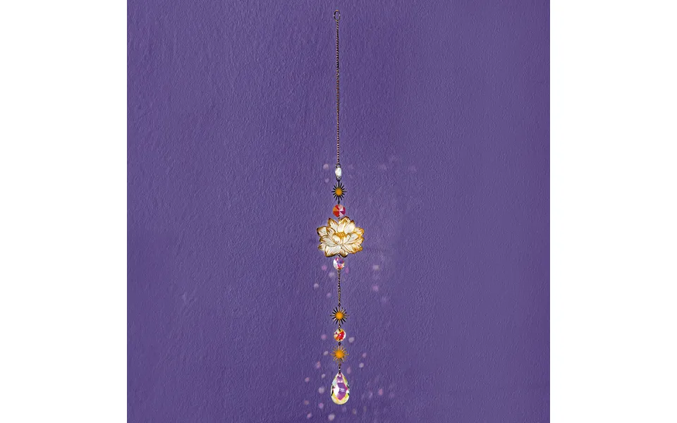 Crystal-hanging-lotus